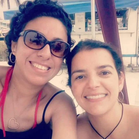 Mariela Gold Hoops - Picture 9 of 9